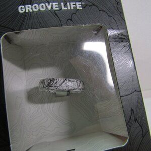 Groove Life Women's 9 Thin Aspire Breathable Silicone Ring - Winter Rose